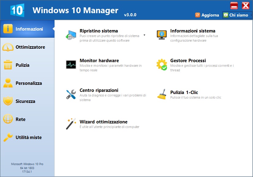 Yamicsoft Windows 10 Manager v3.5.9 - ITA