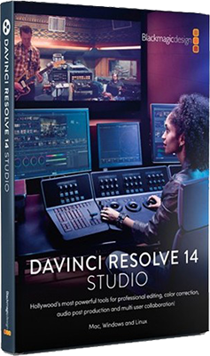 Blackmagic Design DaVinci Resolve Studio v14.3.0 64 Bit - Eng