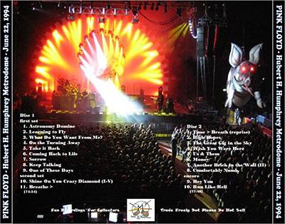 Pink Floyd [1994.06.22] Taper Tom Jorgensen (Minneapolis) - Back Cover.jpg