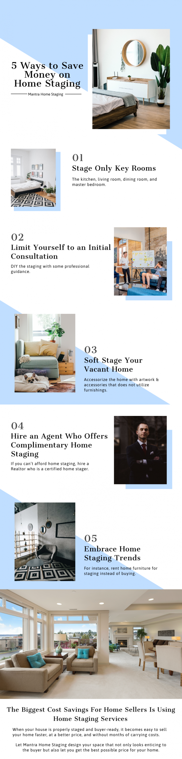 5 Ways to Save Money on Home Staging