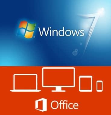 Microsoft Windows 7 Sp1 Professional + Office Professional Plus 2016 - Aprile 2018 - ITA