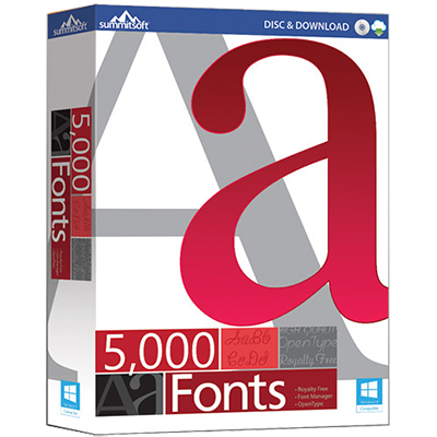 Download Summitsoft Creative Fonts Collection 2020.1 (Latest) - dlpure.com
