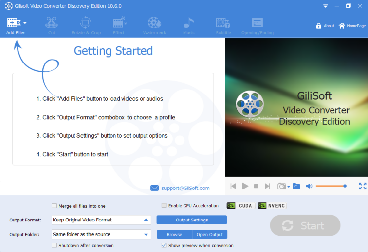 GiliSoft Video Converter Discovery Edition 11.5.0 64 Bit CvK