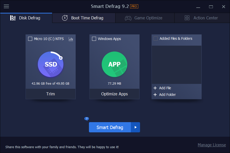 IObit Smart Defrag Pro 9.3.0.341 Multilingual Portable DGqc