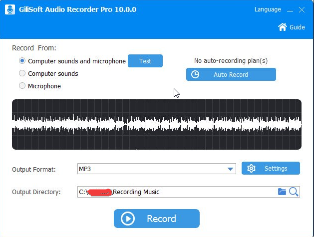 GiliSoft Audio Recorder Pro 11.4.0 KQT