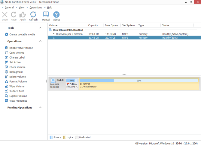 NIUBI Partition Editor Pro / Technician 9.7.3 for windows instal free