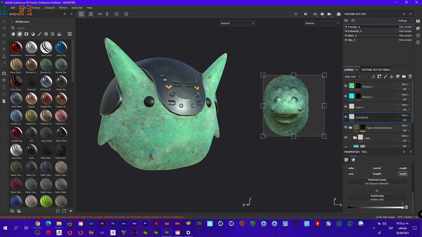 Adobe Substance 3D Painter 9.1.0.2983 (x64) Multilingual Portable VGqc