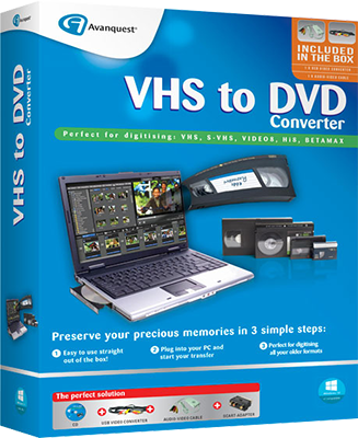 Avanquest VHS to DVD Converter 7.8.7 Multilingual VRw