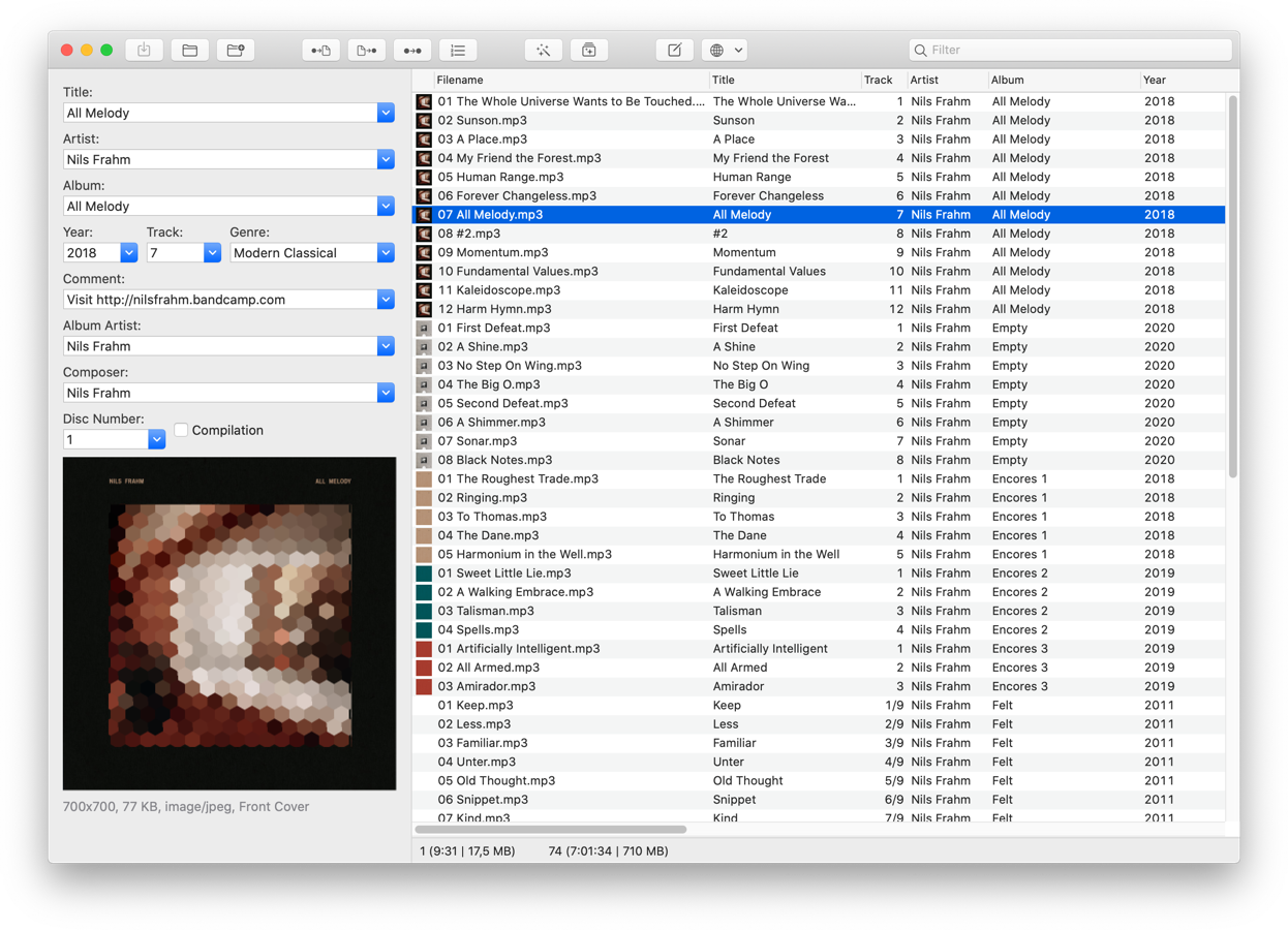 Music Tag Editor Pro 7.5.3 macOS