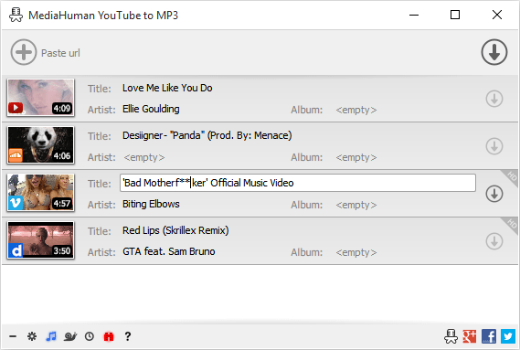 MediaHuman YouTube To MP3 Converter 3.9.9.92 (0509) Multilingual (x64) Portable