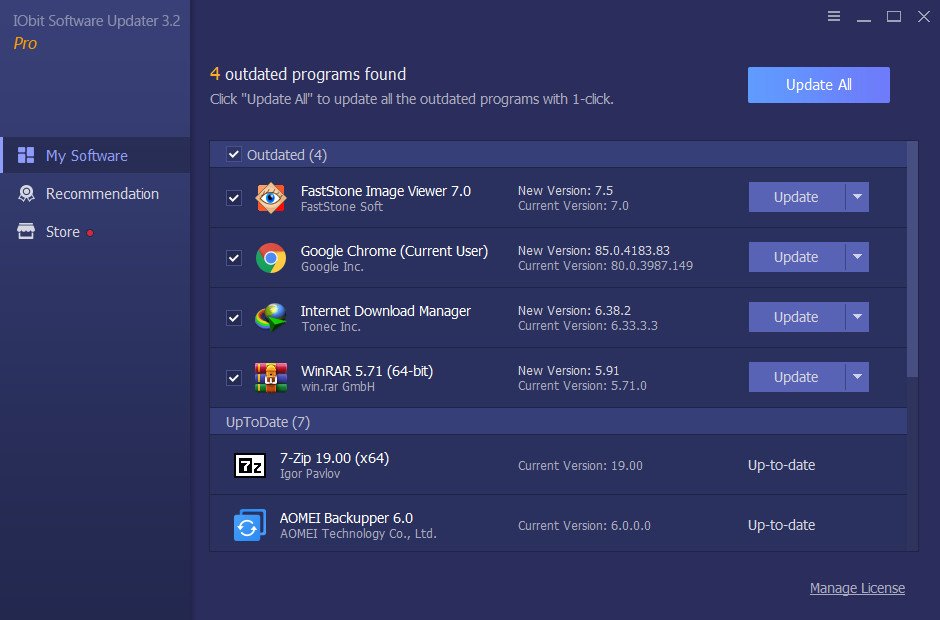 IObit Software Updater Pro 6.6.0.26 Multilingual Portable Cmjc