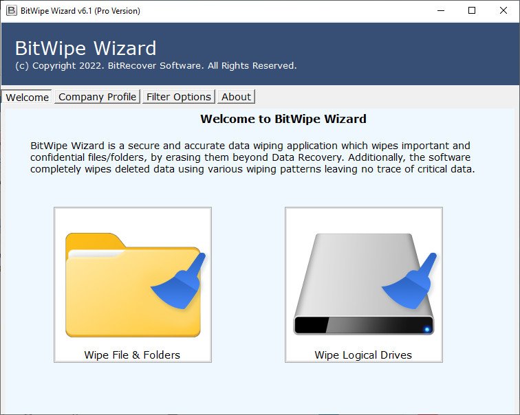 BitRecover BitWipe Wizard 6.1