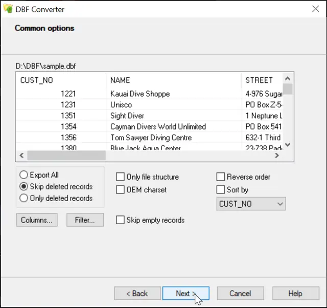 DBF Converter 7.15 Portable Fkkc