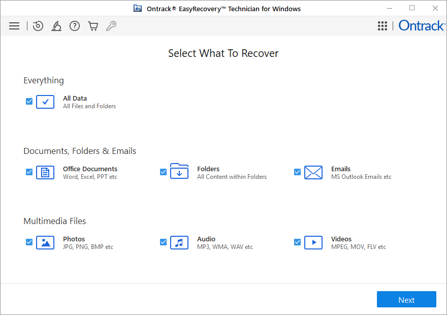 Ontrack EasyRecovery 16.0.0.5 Toolkit Multilingual Portable GQmc