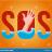 sinking-person-asks-help-inscribed-sign-sos-orange-background-outstretched-hand-sinking-person-asks-