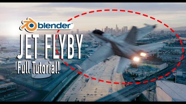 Make a Cinematic Jet Fighter Animation In Blender