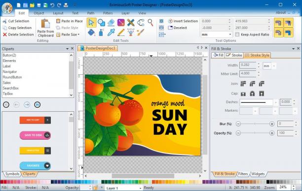 EximiousSoft Poster Designer screen.jpg