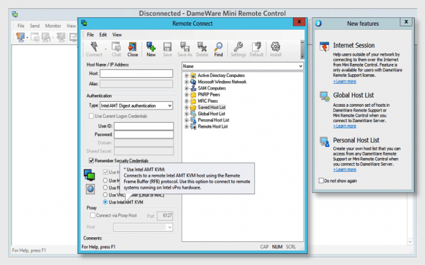 DameWare Remote Support screen.png