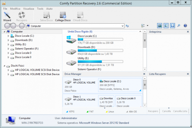 Comfy Partition Recovery 4.5 DVr