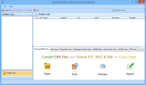 SysTools DBX to PST Converter screen.png