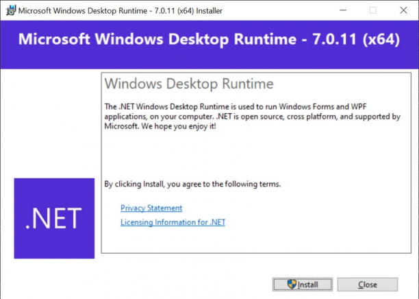 Microsoft .NET Desktop Runtime sc.png