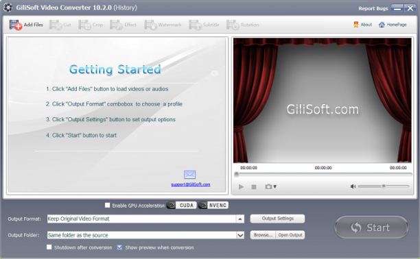 GiliSoft Video Converter 11.1  JHy