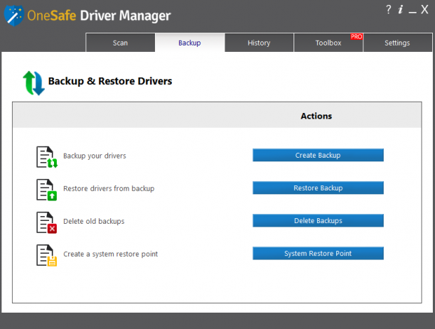 OneSafe Driver Manager screen.png