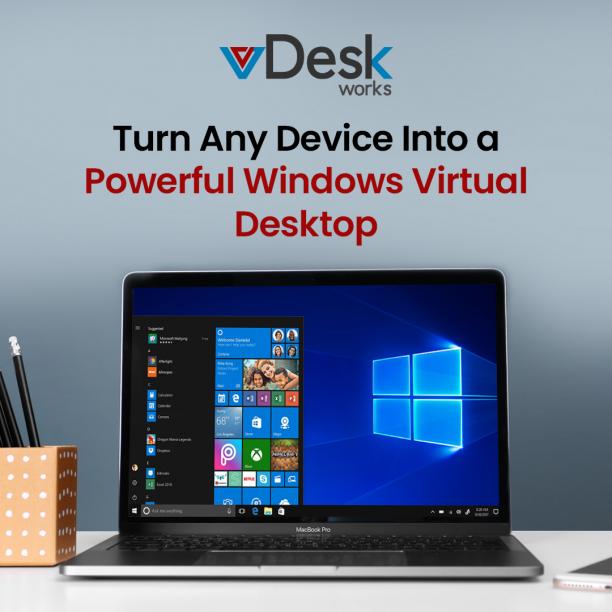 Windows virtual desktop	By using vDesk.works, you can easily turn any device into a Windows deskt