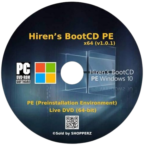 Hiren's BootCD PE v1.0.9 (x64) QNsc