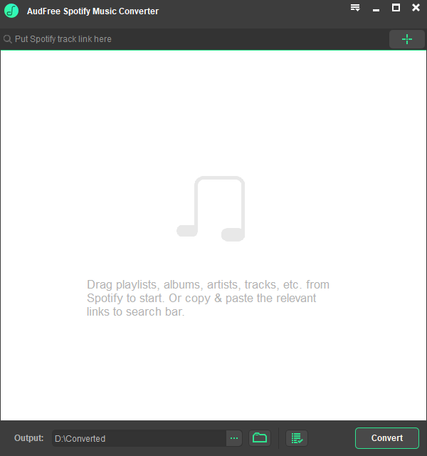 AudFree SpoDable screen.png