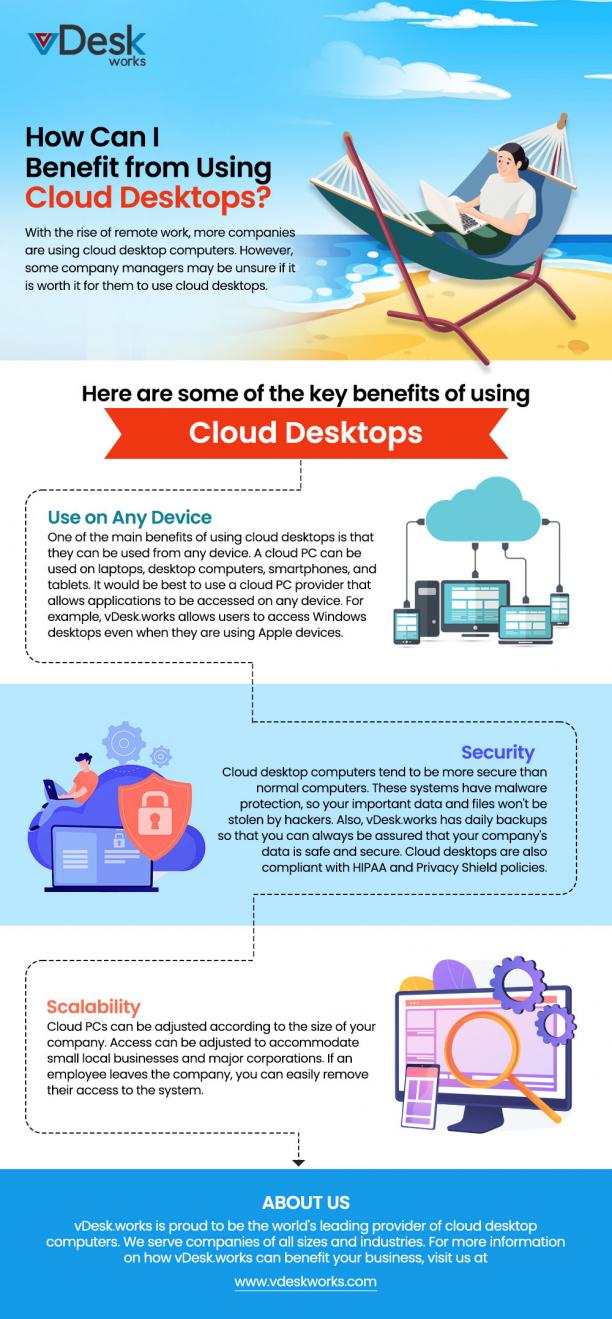 How can I Benefit from Using Cloud Desktops?