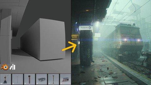 Blender Beginner Workflow For Cinematic Art, 2 Tutorials.jpg