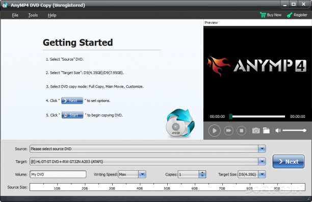 AnyMP4 DVD Copy screen.png