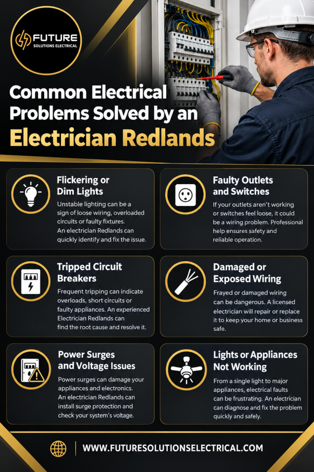 Common Electrical Problems Solved by an Electrician Redlands.png