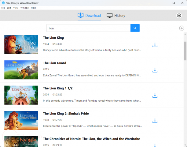 Pazu Disney+ Video Downloader sc.png