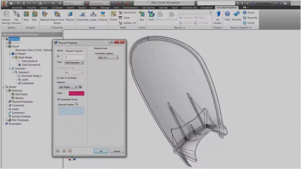 Autodesk Inventor Nastran screen1.png