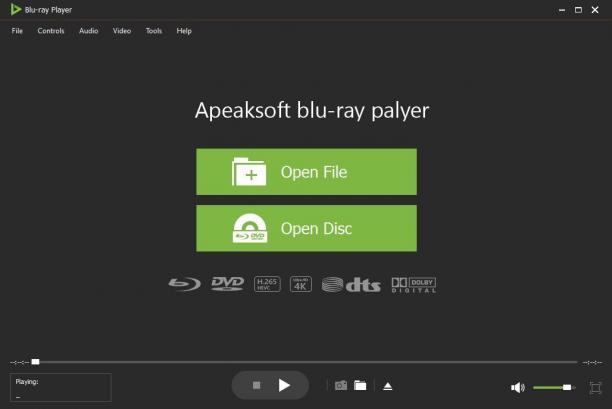 Apeaksoft Blu-ray Player screen.jpg