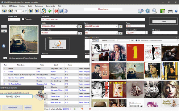 Ma CDtheque Edition Pro screen.png