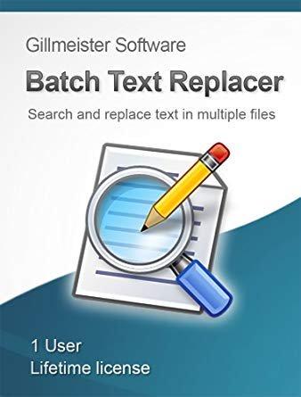 Gillmeister Batch Text Replacer 2.15