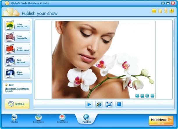 iPixSoft Flash Slideshow Creator screen.jpg