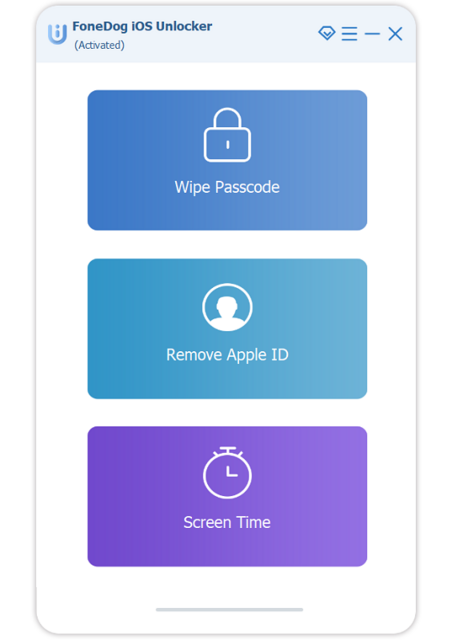 FoneDog iOS Unlocker screen.png