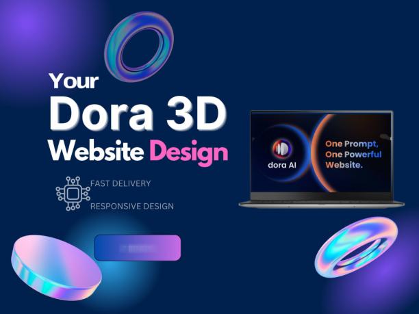 Dora AI Essentials: Website, UI/UX & Brand Design