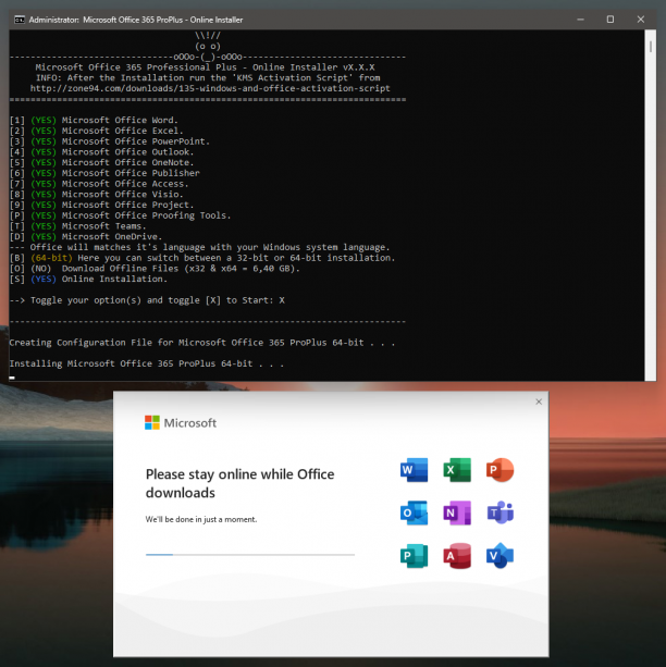 Microsoft Office 365 ProPlus - Online Installer screen.png