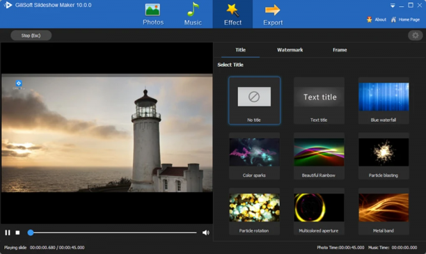 GiliSoft SlideShow Maker sccreen.png