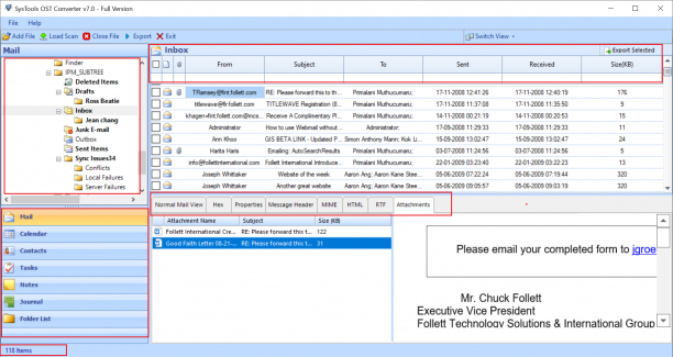 SysTools OST Converter screen.png