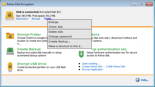 Rohos Disk Encryption sc.png