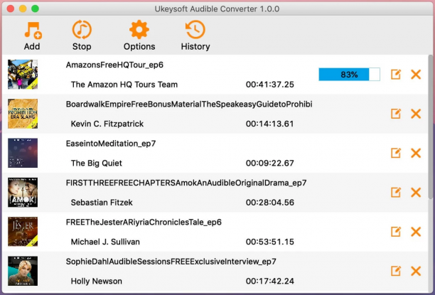 Ukeysoft Audible Converter screen.png