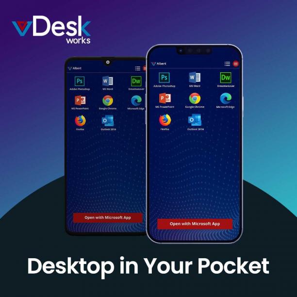 Desktop in Your Pocket | v.Deskworks