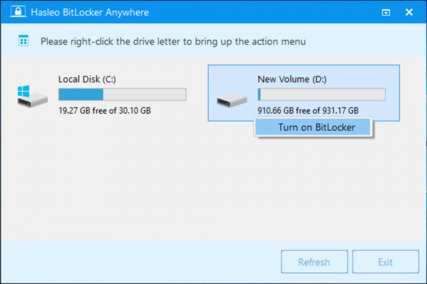 Hasleo BitLocker Anywhere screen.png