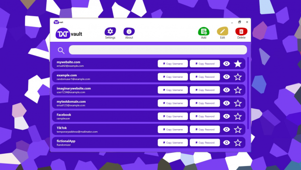 TXTvault Password Manager sc.png